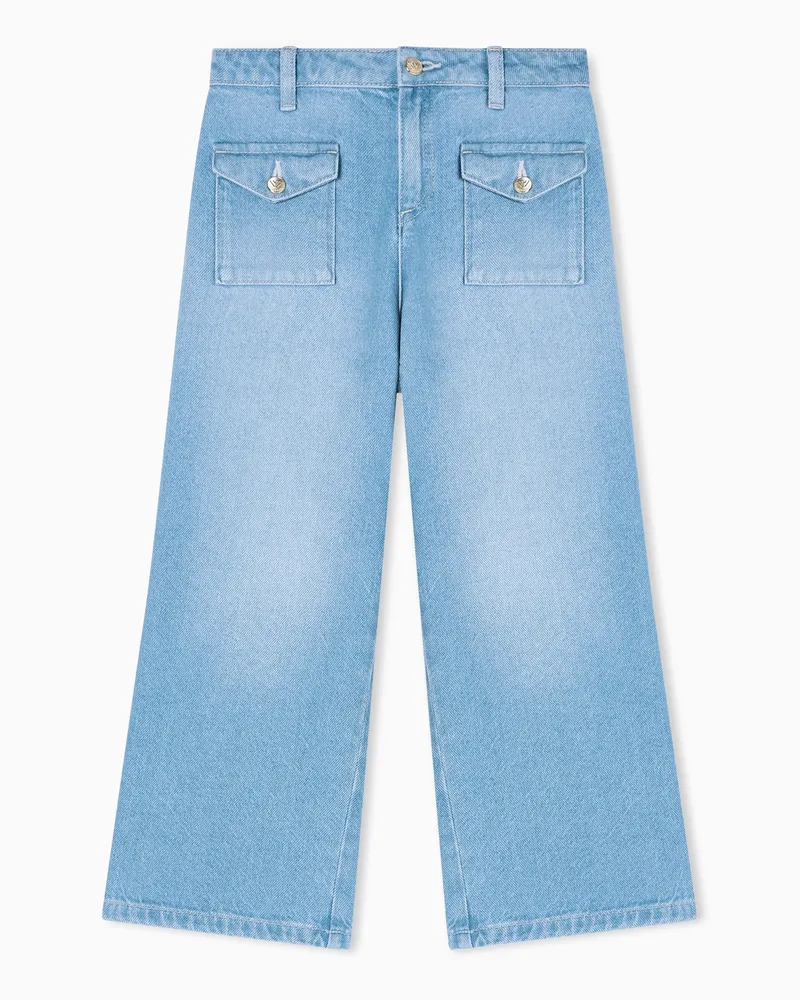Emporio Armani Jeans aus Denim mit Lyocell-Mischung Blau