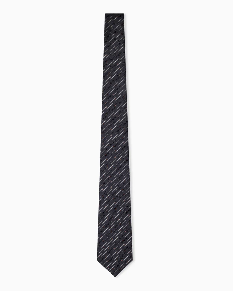 Emporio Armani Krawatten Blau