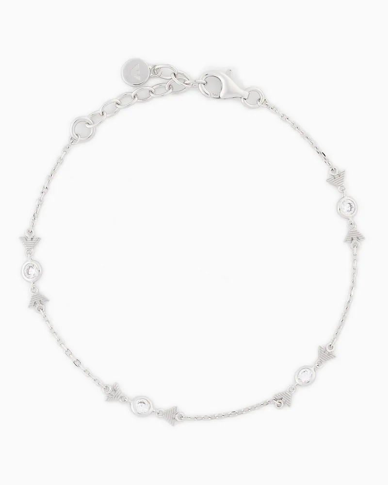 Emporio Armani Armband mit Kettengliedern aus Sterlingsilber Mehrfarbig