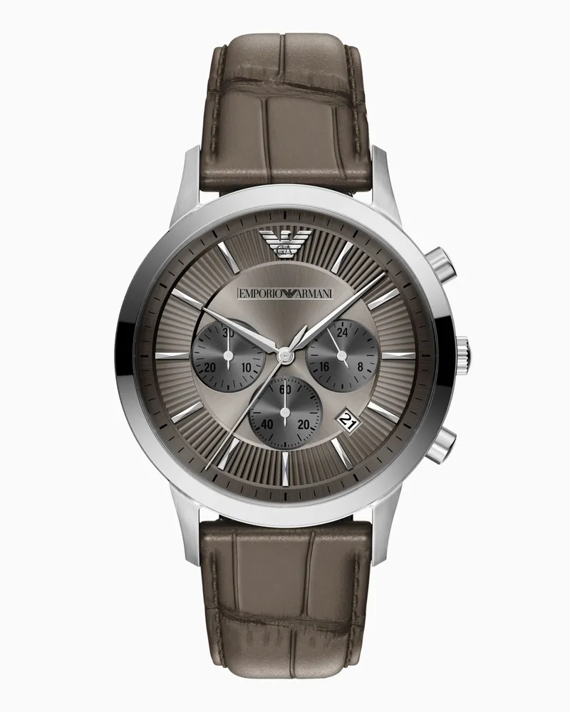 Emporio Armani Archetipo Quarz-Chronograph-Uhr Mehrfarbig