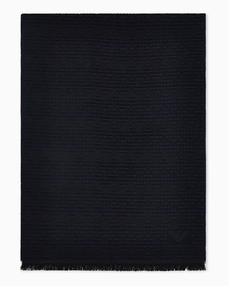 Emporio Armani Schals Marineblau