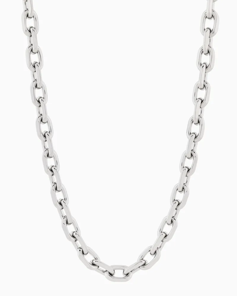 Emporio Armani Kette mit ID aus Edelstahl Mehrfarbig