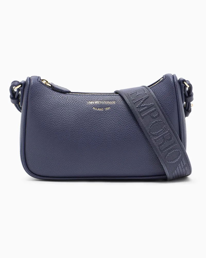 Emporio Armani Tasche mit Hirsch-Print Blau