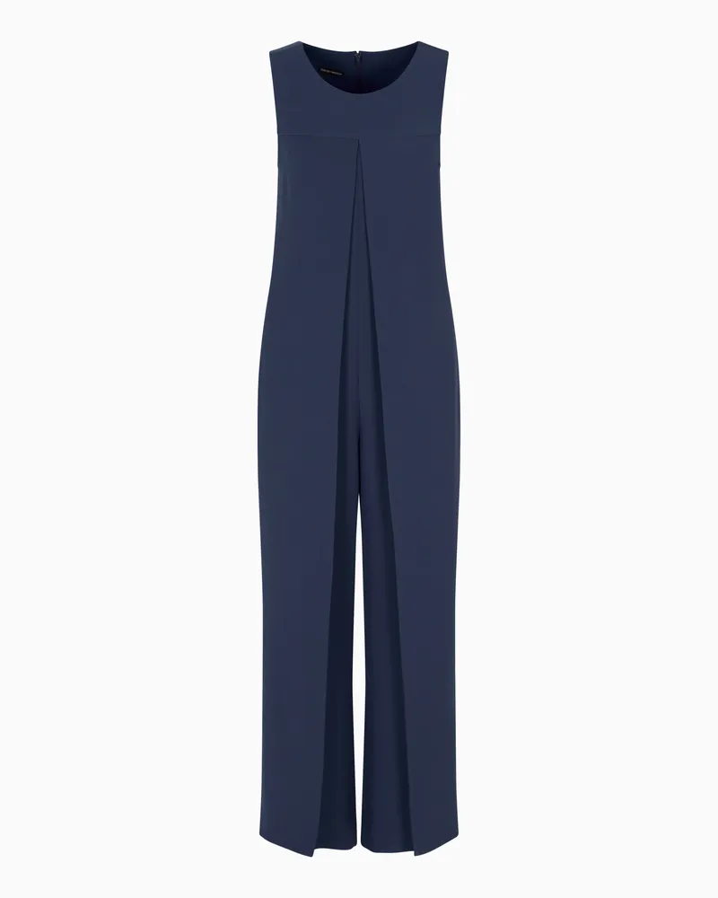 Emporio Armani Trainingsanzug aus technischem Cady Blau