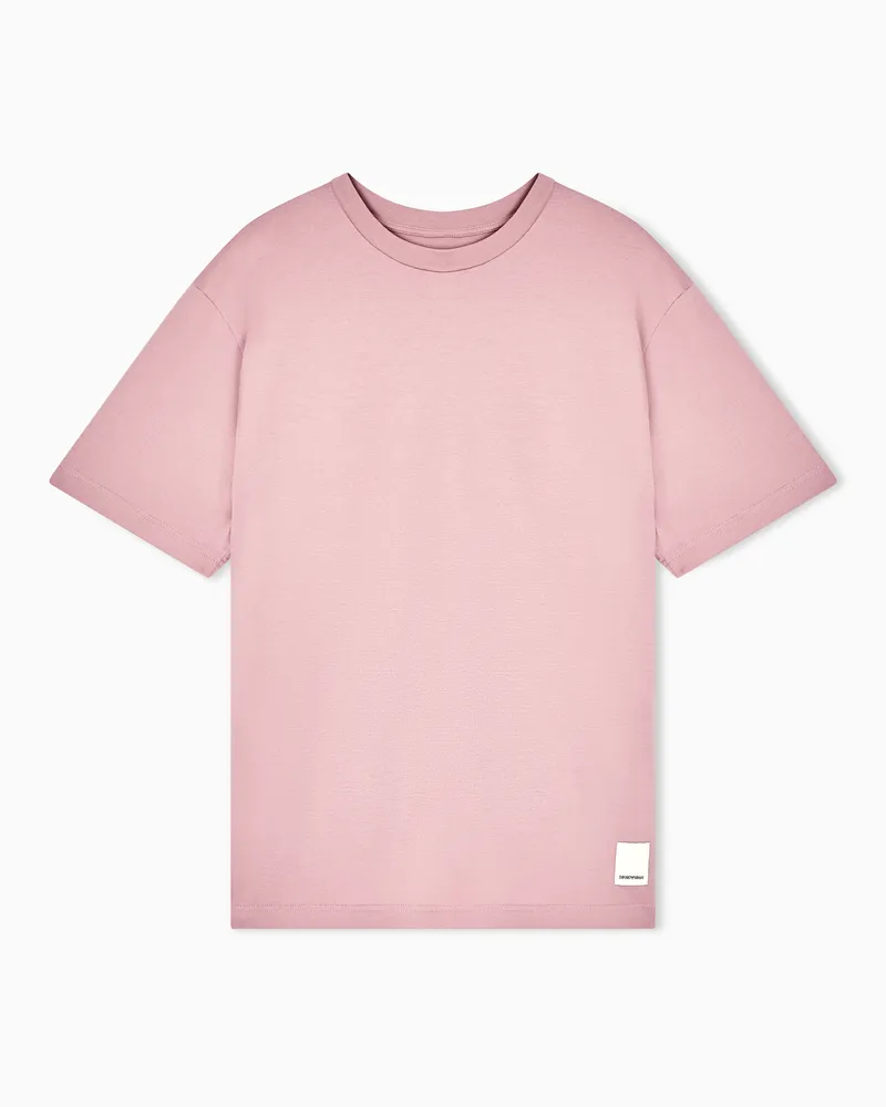 Emporio Armani Regular Fit T-Shirts Pink