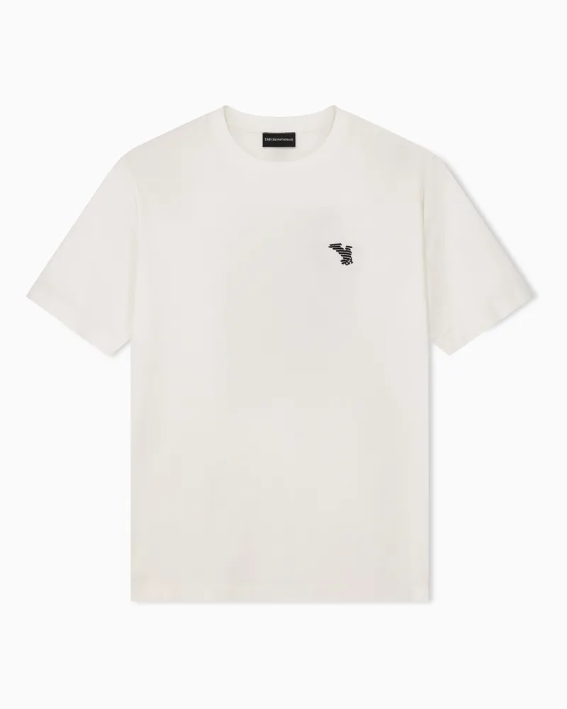 Emporio Armani Regular Fit T-Shirts Weiß