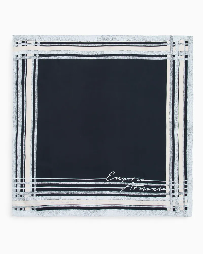 Emporio Armani Tücher Schwarz
