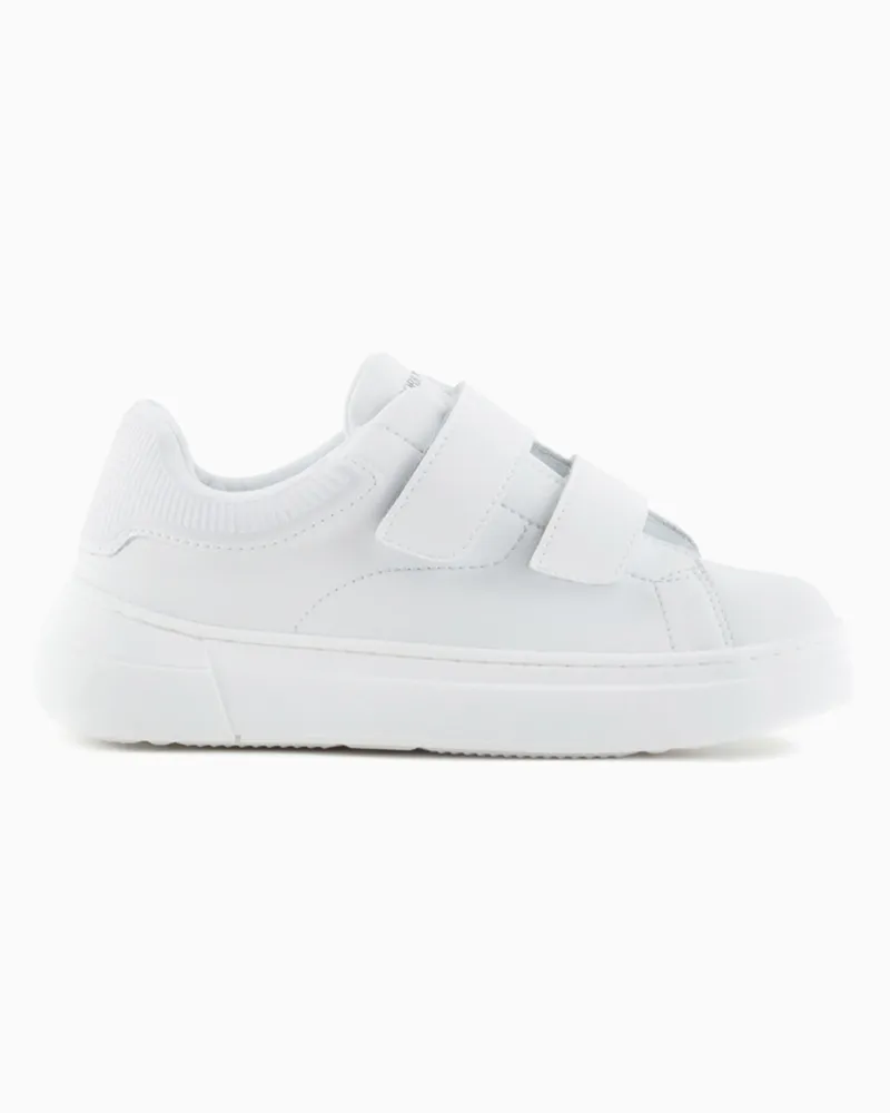 Emporio Armani Ledersneaker Weiß
