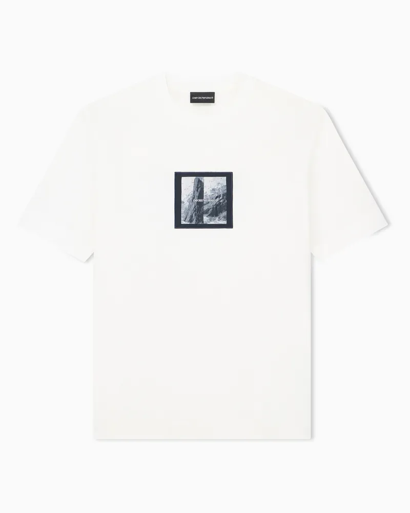 Emporio Armani Regular Fit T-Shirts Weiß