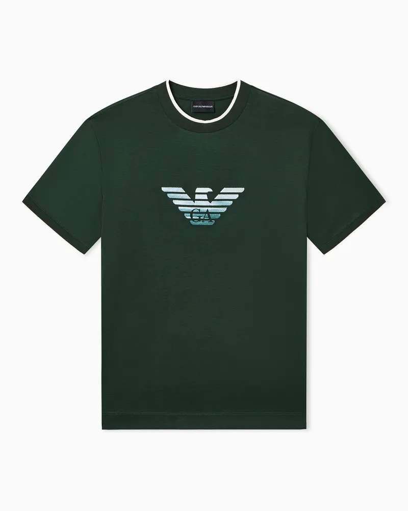 Emporio Armani Slim Fit T-Shirts Grün