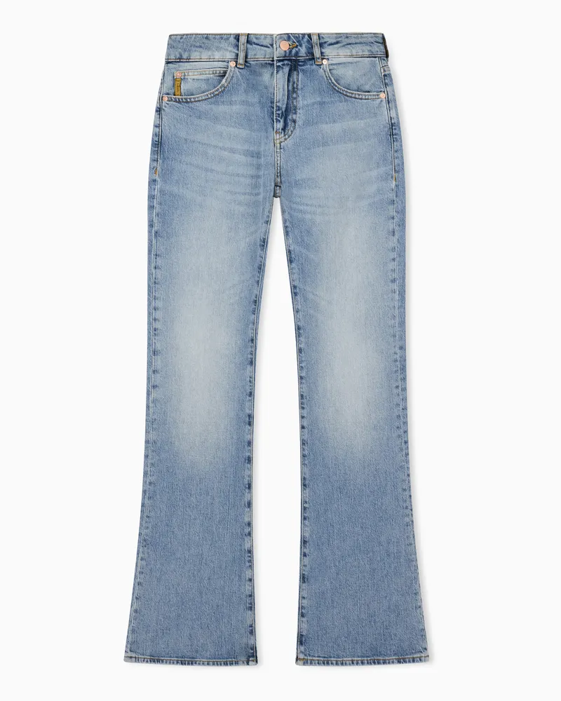 Emporio Armani Five-pocket denim trousers Blau