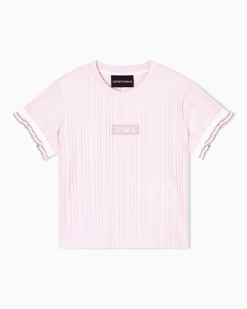 Emporio Armani Rippenstrick Violett