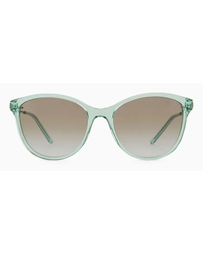 Emporio Armani Sonnenbrille Für Damen mit Cat-eye-fassung Grün