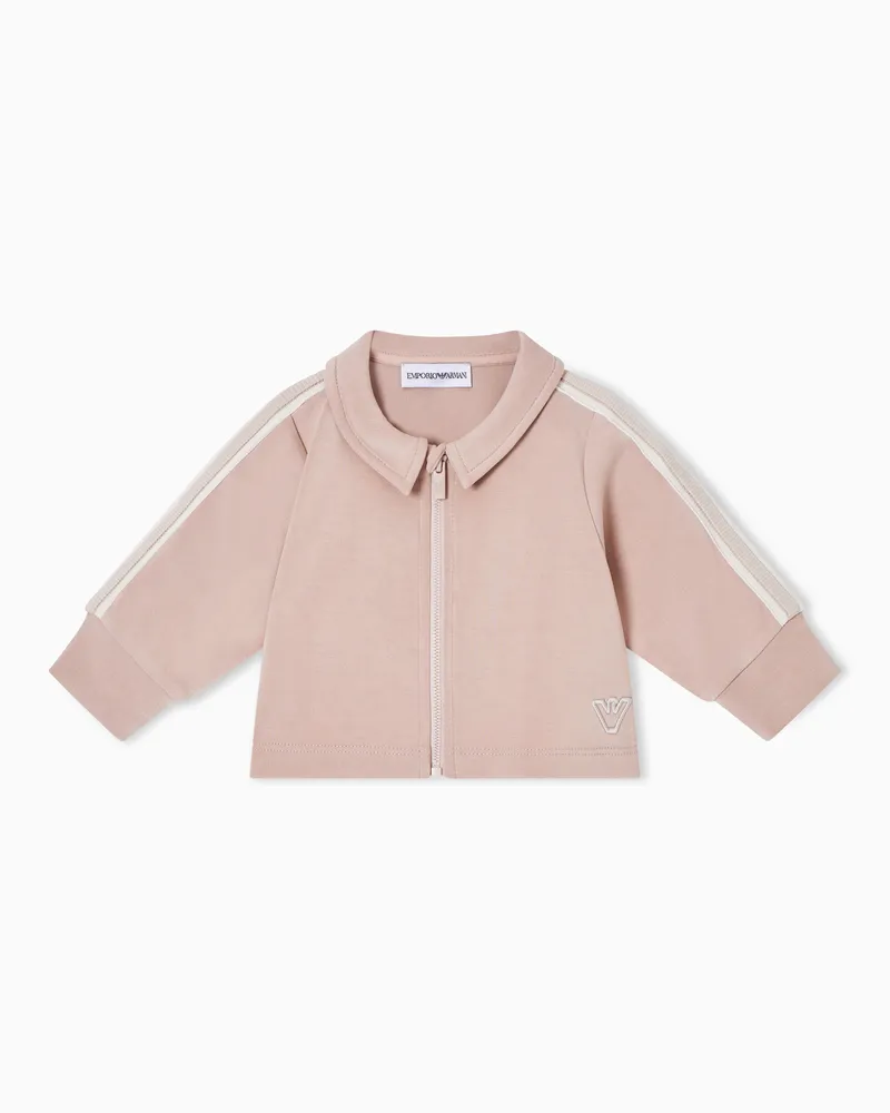 Emporio Armani Sweatshirts mit Reißverschluss Pink
