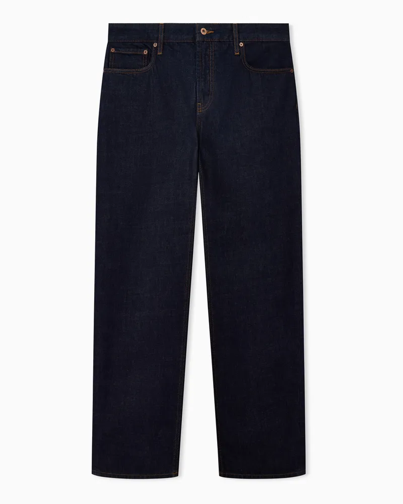 Emporio Armani Straight-Jeans Blau