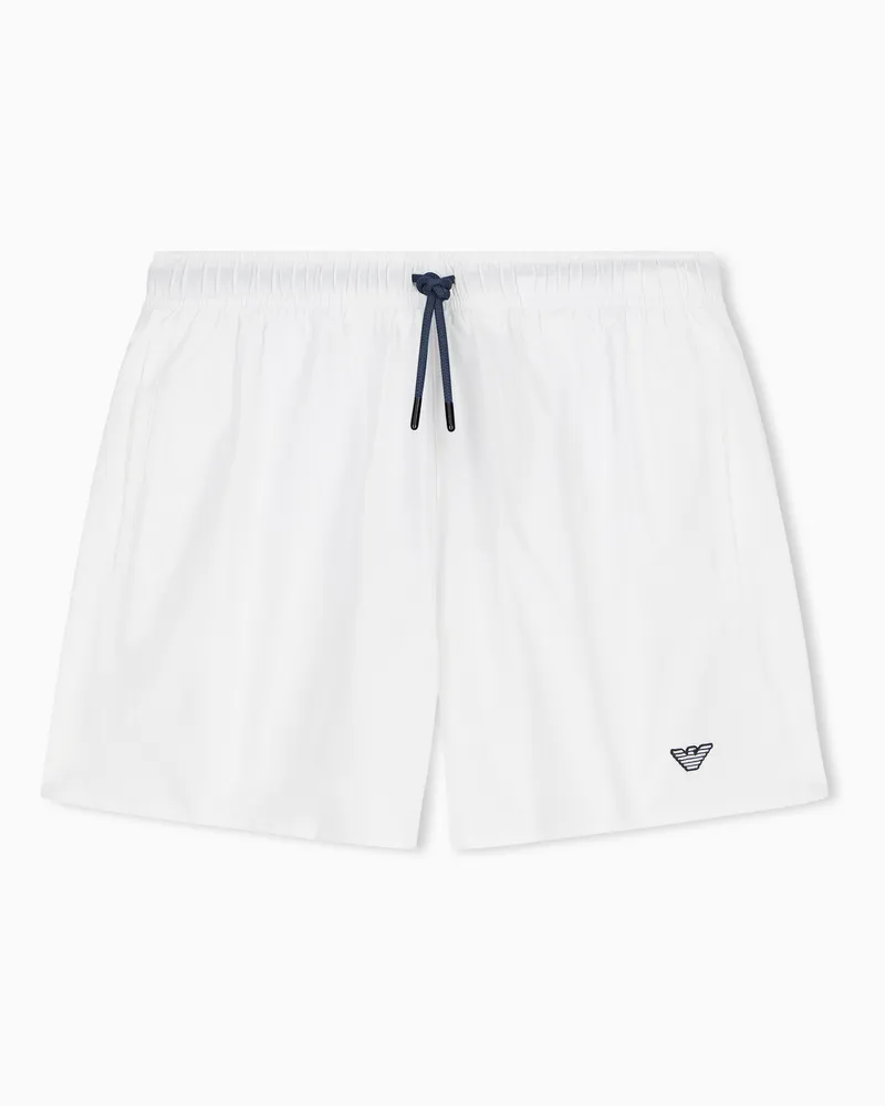 Emporio Armani Essential Badeshorts Weiß