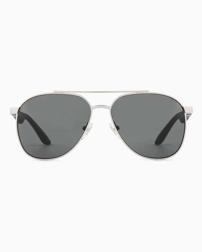 Emporio Armani Sonnenbrille für Kinder mit Pilotenfassung 