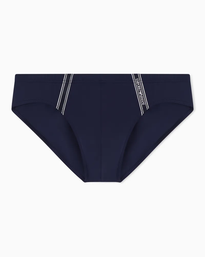 Emporio Armani Strand-Badehosen Marineblau