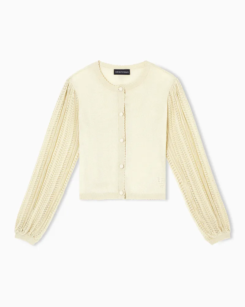 Emporio Armani Cardigans Weiß