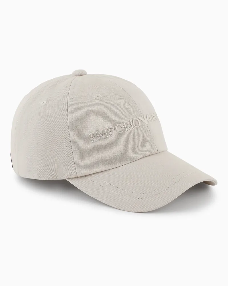 Emporio Armani Baseballcap mit „“-Stickerei Beige