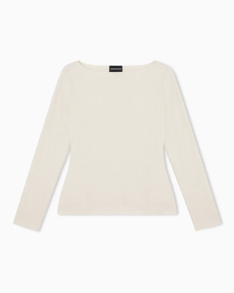 Emporio Armani Langarmshirts Beige