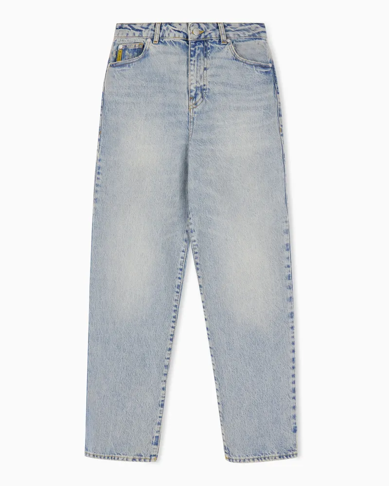 Emporio Armani Regular-Jeans Blau