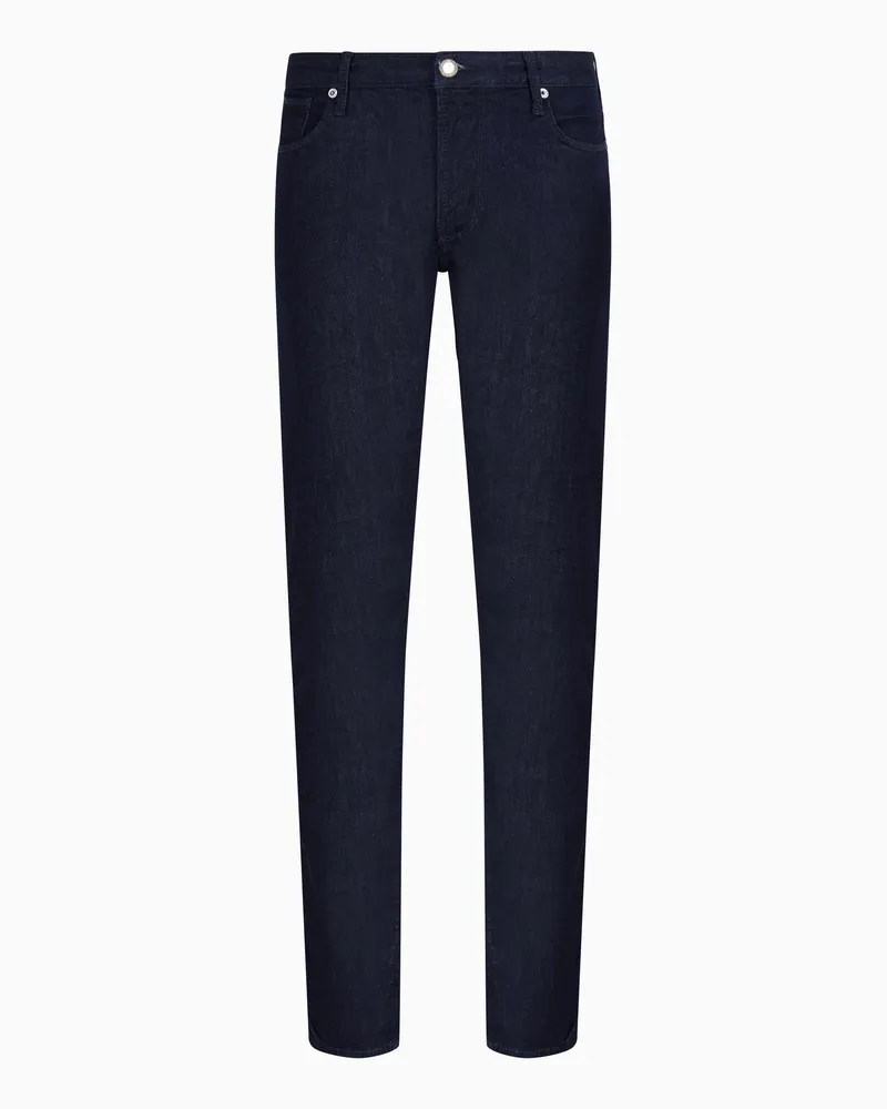 Emporio Armani Jeans J06 in Slim Fit aus Komfort-Denim-Twill 9,5 oz Blau