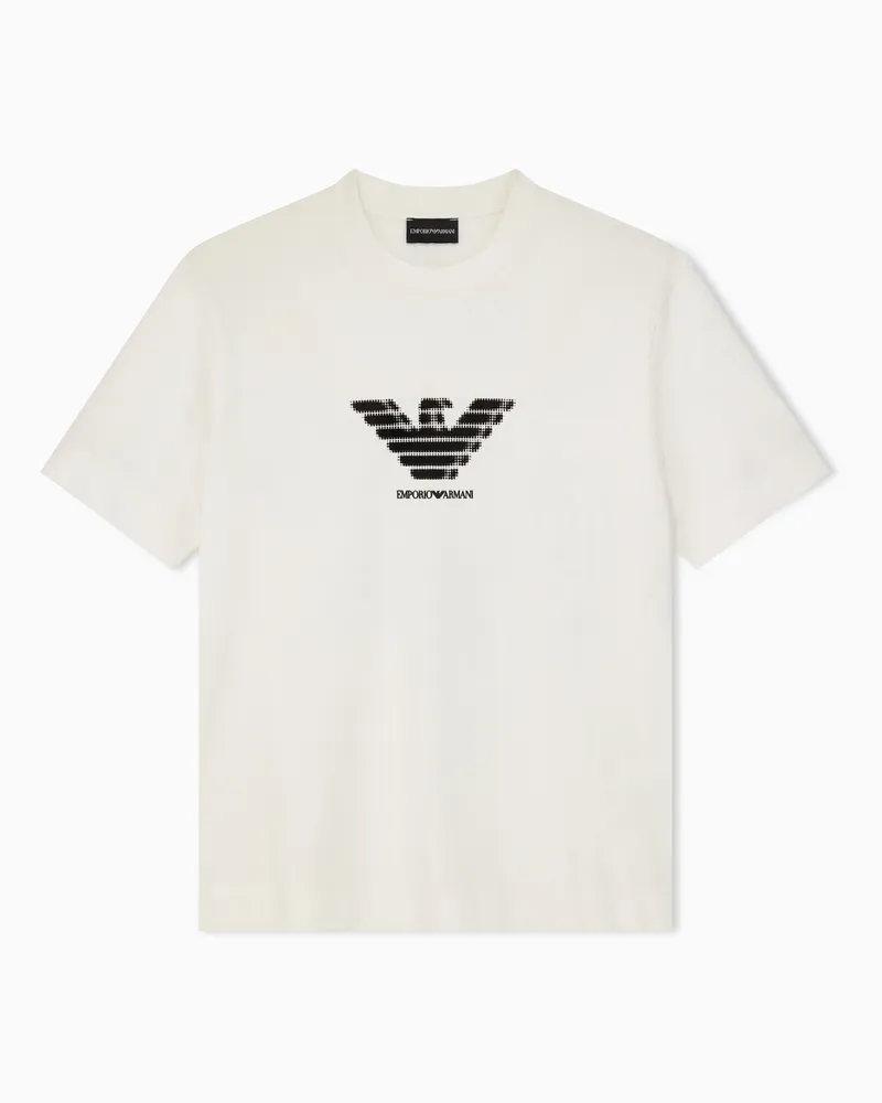 Emporio Armani Regular Fit T-Shirts Weiß