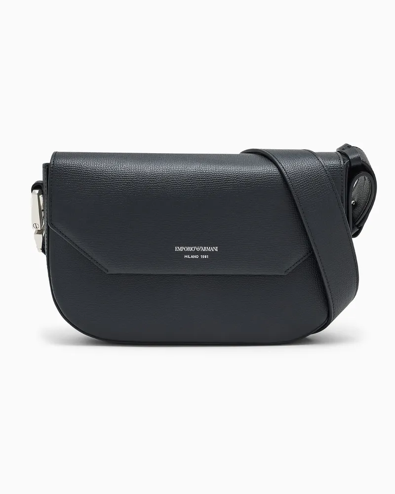 Emporio Armani Umhängetasche aus Leder Emporio Armani 1981 Schwarz