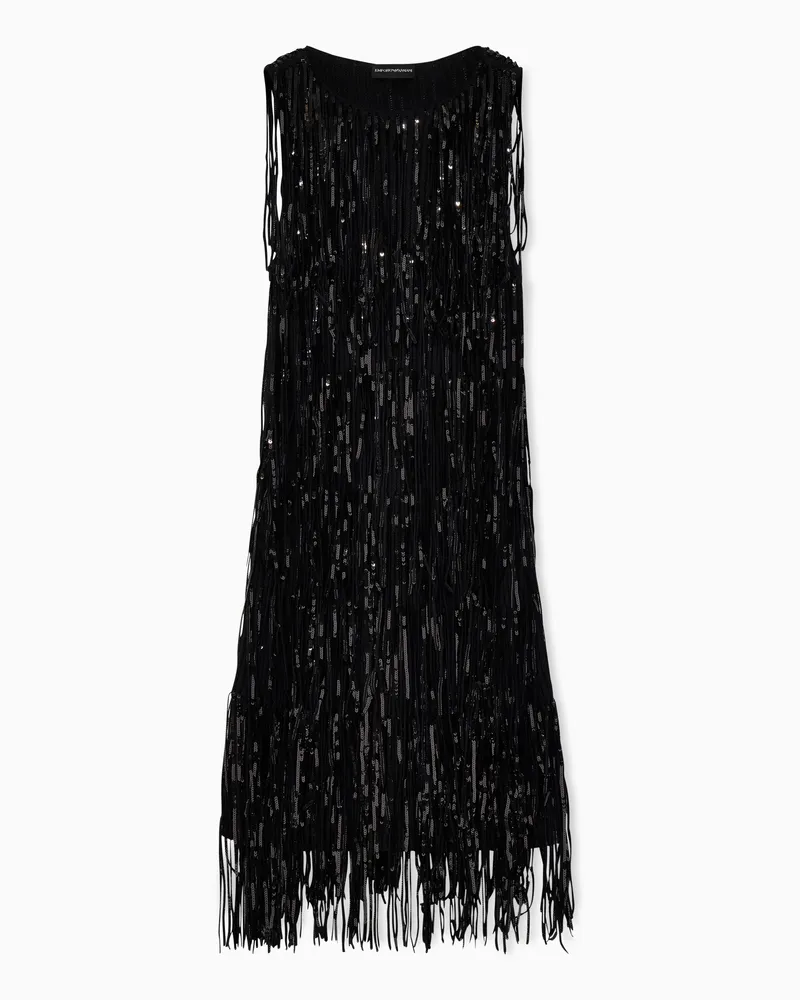 Emporio Armani Kurze Kleider Schwarz