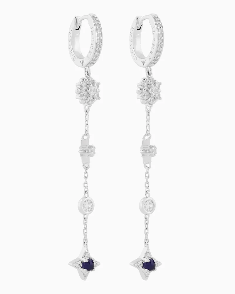 Emporio Armani Ohrhänger aus Sterlingsilber Mehrfarbig