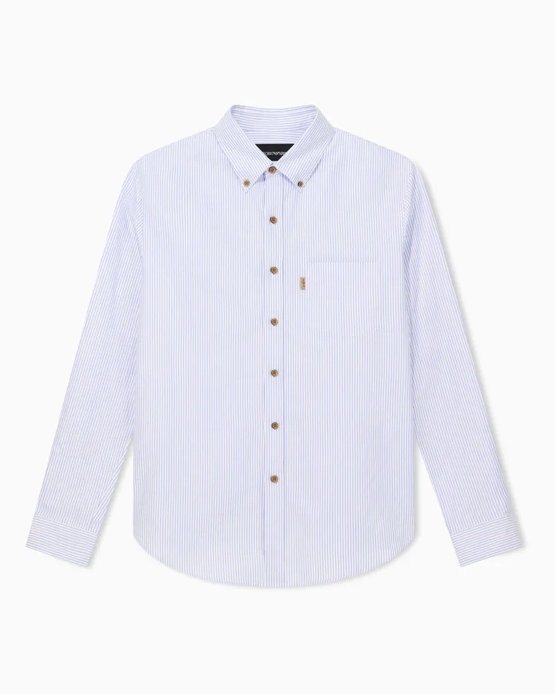 Emporio Armani Lässige Hemden Hellblau