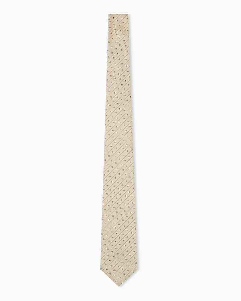 Emporio Armani Krawatten Beige