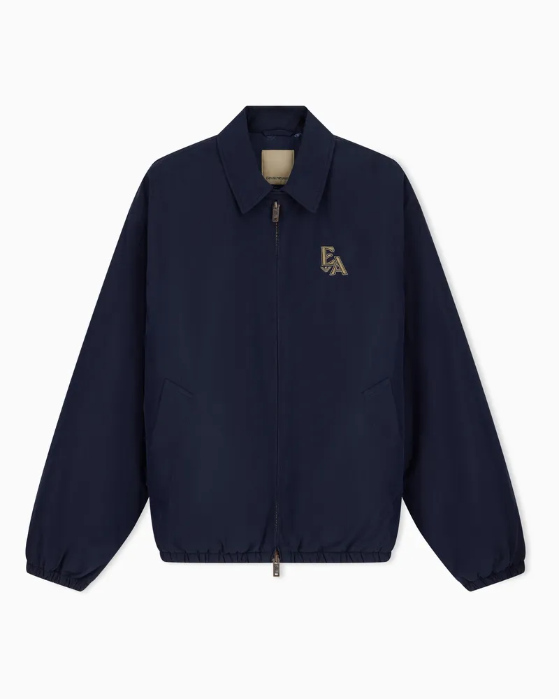 Emporio Armani Blouson Capsule Boteh im Regular Fit mit Wattierung Marineblau