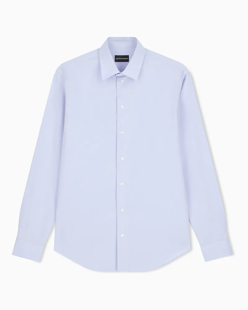 Emporio Armani Klassische Hemden Hellblau