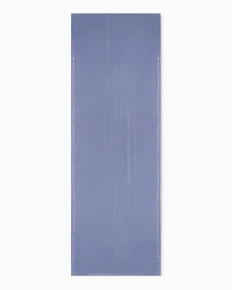 Emporio Armani Schal mit Ärmel aus schillerndem Stoff Violett