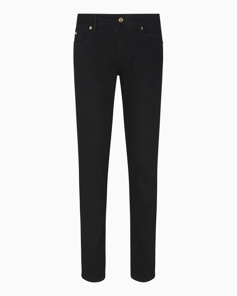 Emporio Armani J06 Slim-Fit-Jeans aus der Sonderkollektion zum Valentinstag Schwarz