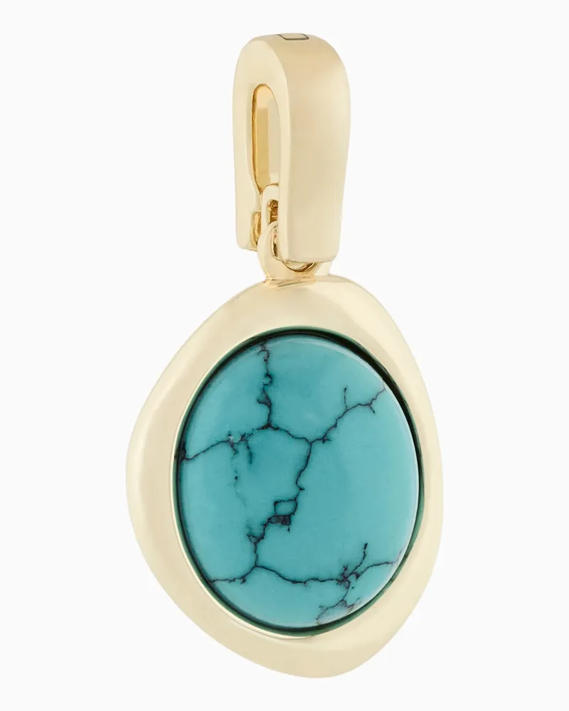 Emporio Armani Türkis-Anhänger Mehrfarbig