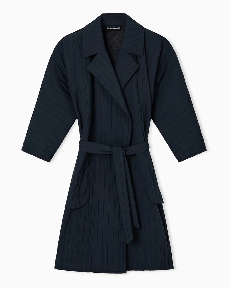 Emporio Armani Trenchcoats Marineblau