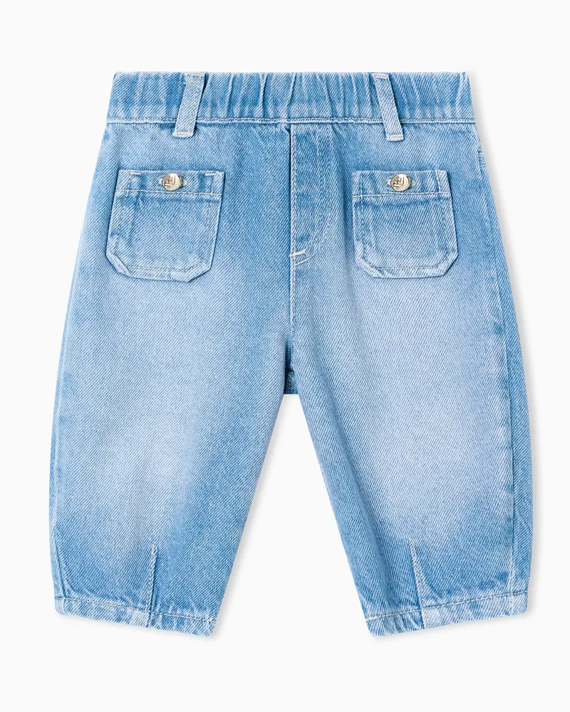 Emporio Armani Jeans aus Denim mit Lyocell-Mischung Blau