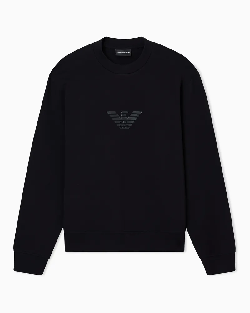 Emporio Armani Sweatshirts ohne Kapuze Schwarz
