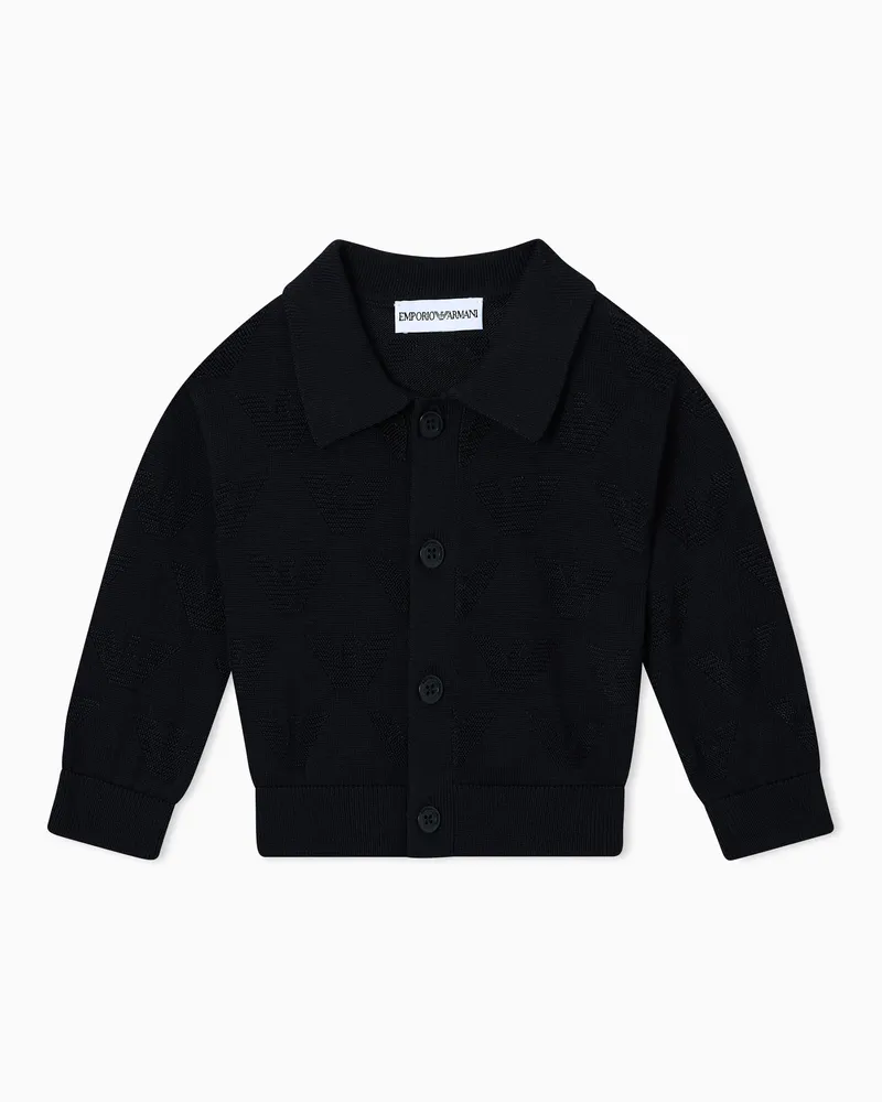 Emporio Armani Cardigans Marineblau