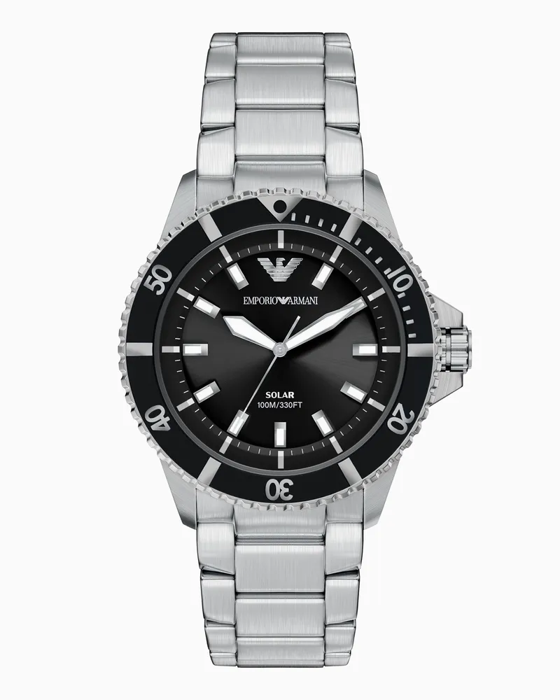 Emporio Armani Uhren mit Stahlarmband Mehrfarbig