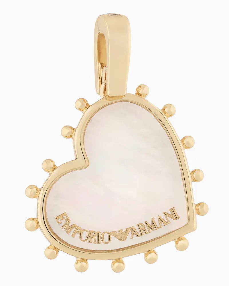 Emporio Armani Perlmutt-Anhänger Mehrfarbig