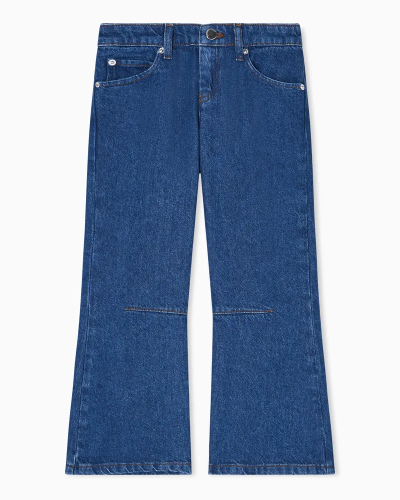 Emporio Armani ASV Ausgestellte Jeans aus Denim mit Lyocell-Mischung Blau