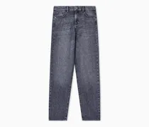 Regular-Fit-Jeans J90 aus Denim-Lyocell-Mischung in Used-Optik