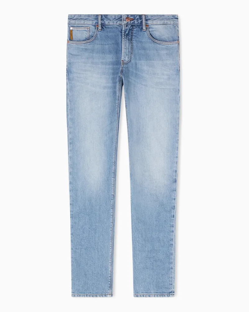 Emporio Armani Slim-Fit-Jeans J06 aus Armani Jeans Denim Blau