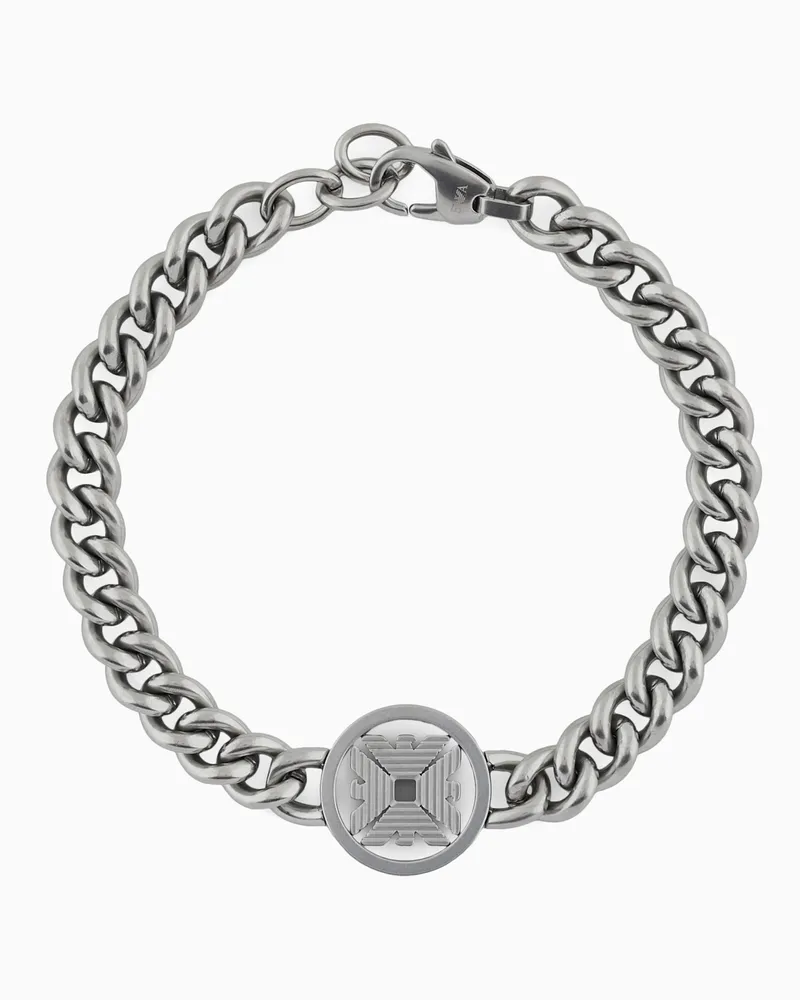 Emporio Armani Gliederarmband aus Edelstahl Mehrfarbig