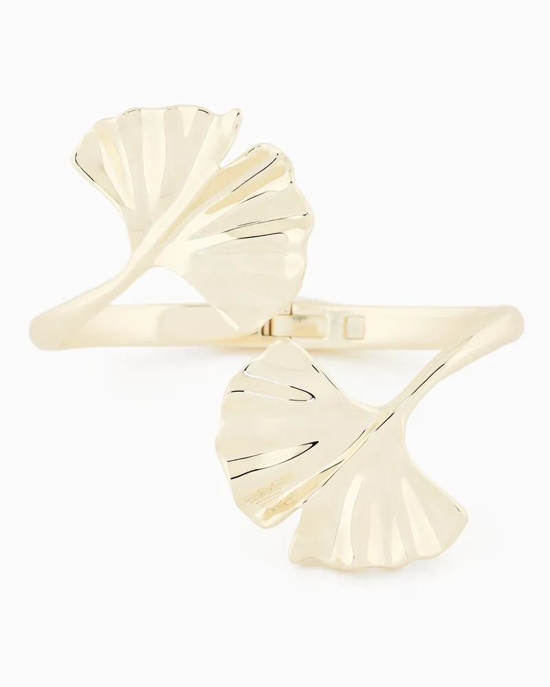 Emporio Armani Festes Armband aus Goldmessing Mehrfarbig