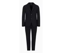 Einreihiger Anzug In Modern Fit aus Kompaktem Bi-stretch